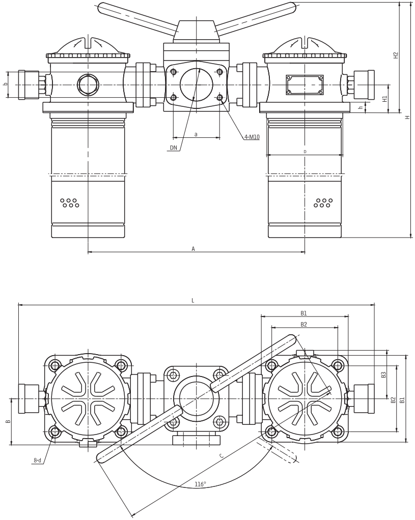 SRFA-400×20LY Duplex Tank Mounted Mini-type Return Filter