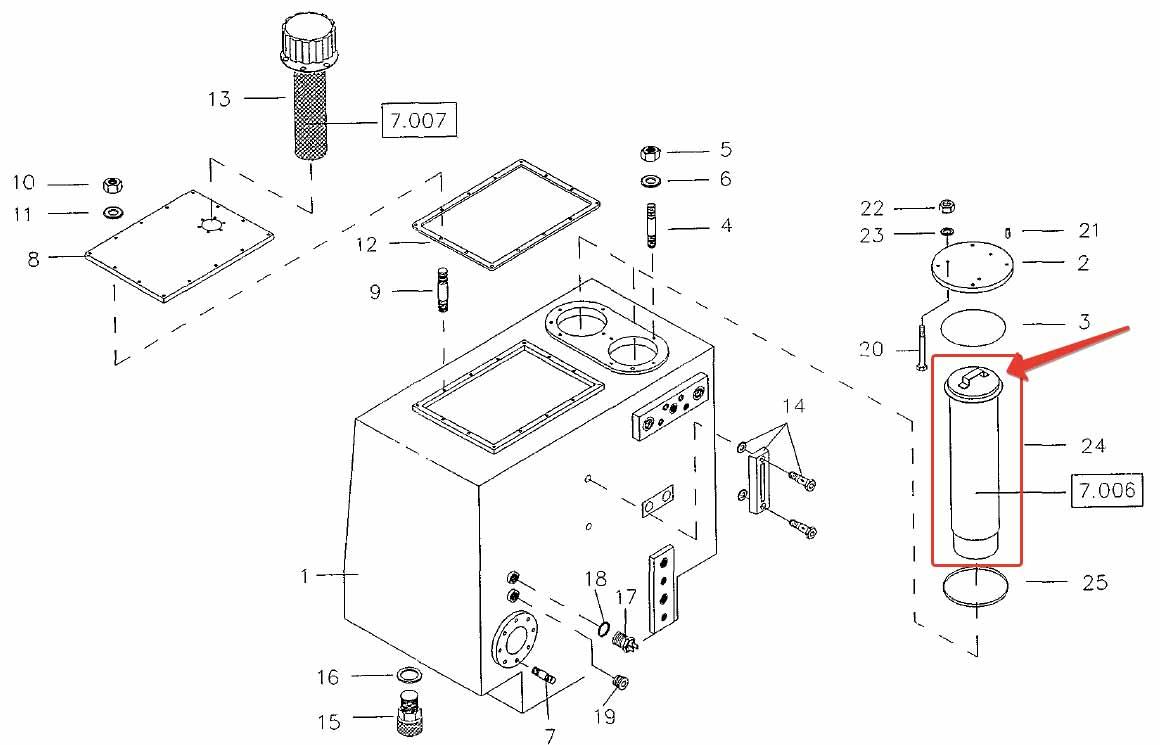 K3.1370-76/5003660426 Argo Hydraulic Oil Filter Element